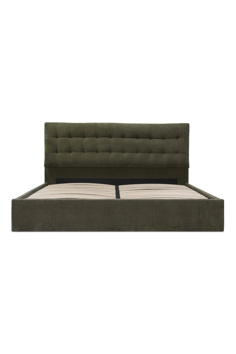 Luxury Upholstered Modern Tufted Storage Bed European Style for Villa