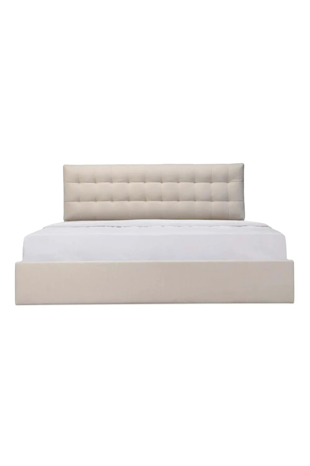 Luxury Upholstered Modern Tufted Storage Bed European Style for Villa