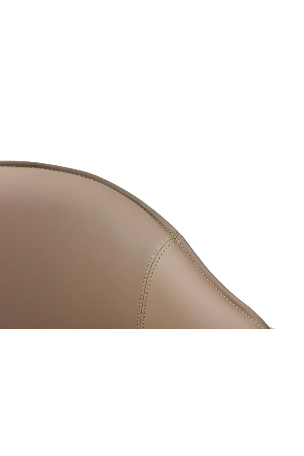 Luxury Upholstered Modern Vegan Leather Counter Chair European Style for Villa