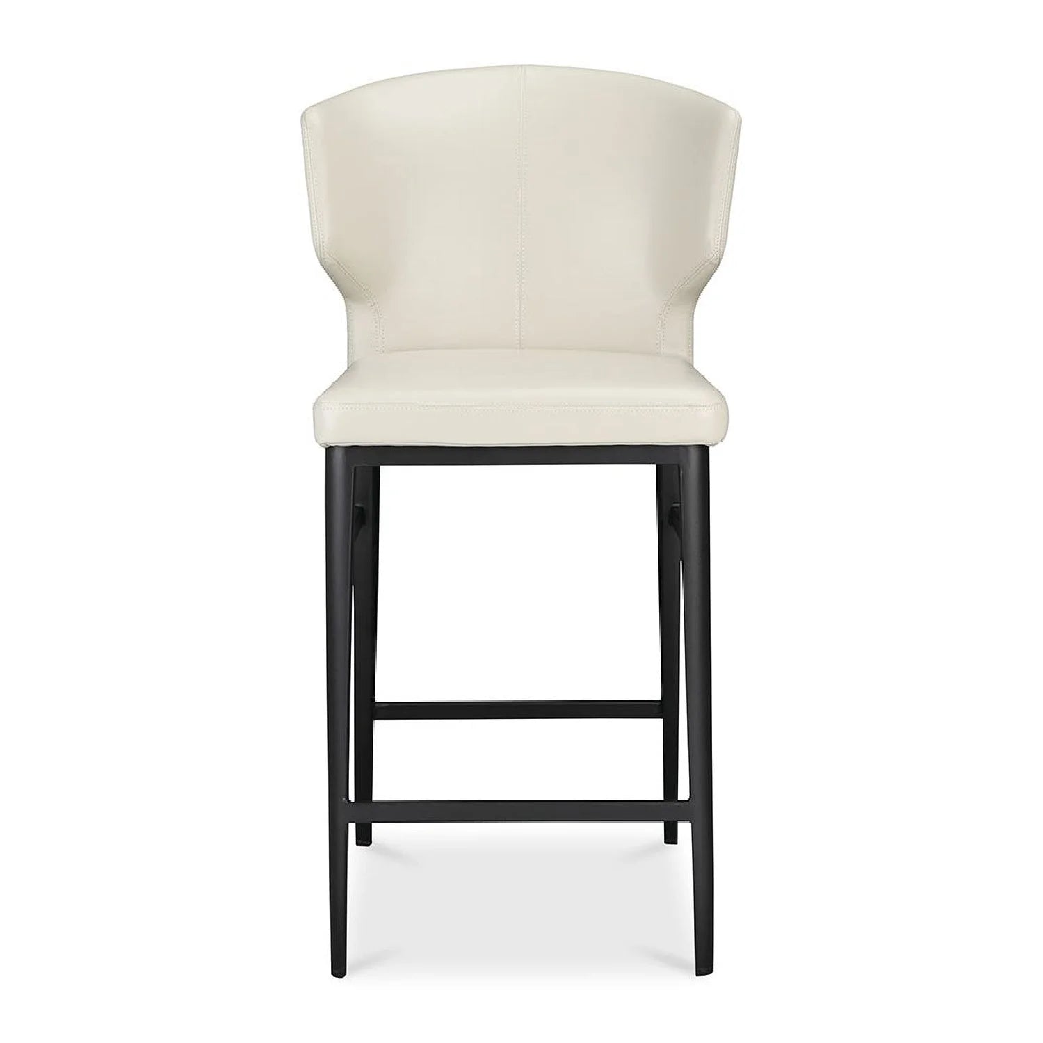 Luxury Upholstered Modern Vegan Leather Counter Stool European Style for Villa