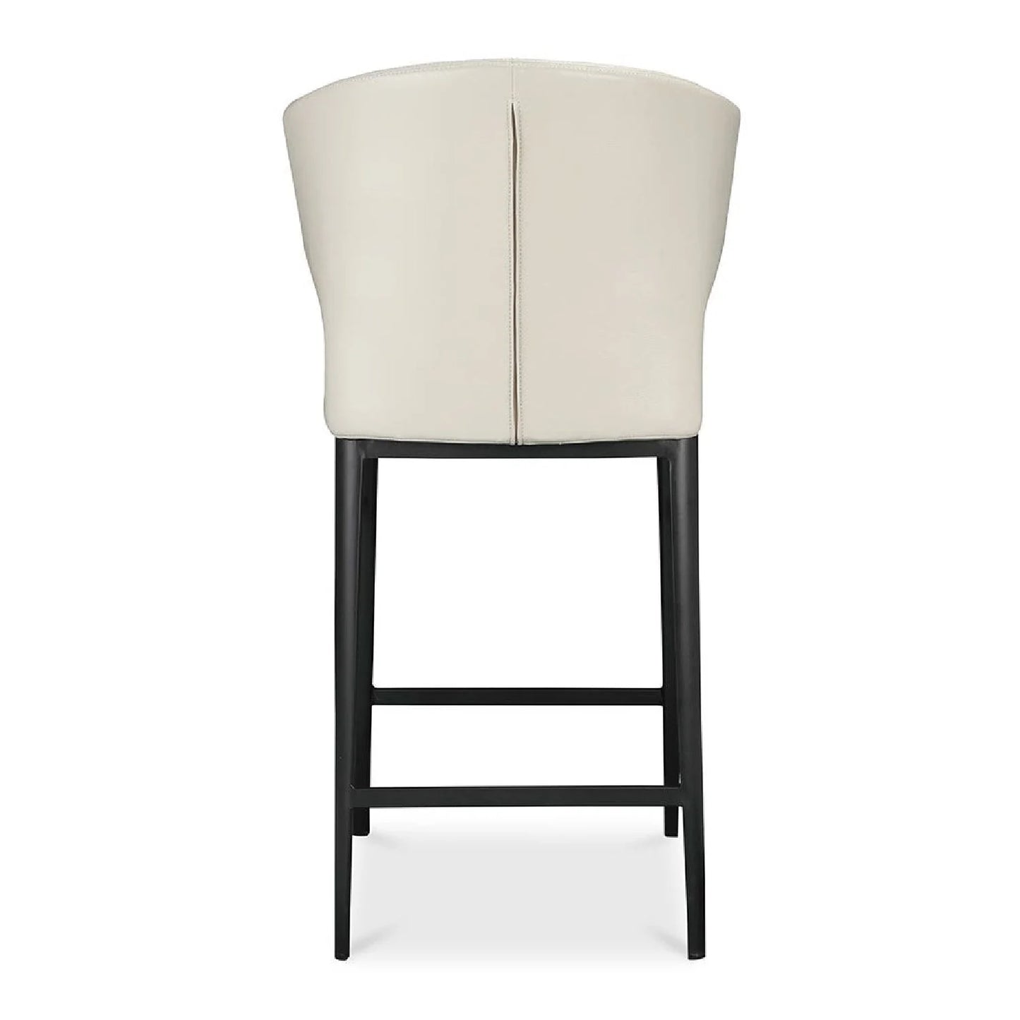 Luxury Upholstered Modern Vegan Leather Counter Stool European Style for Villa