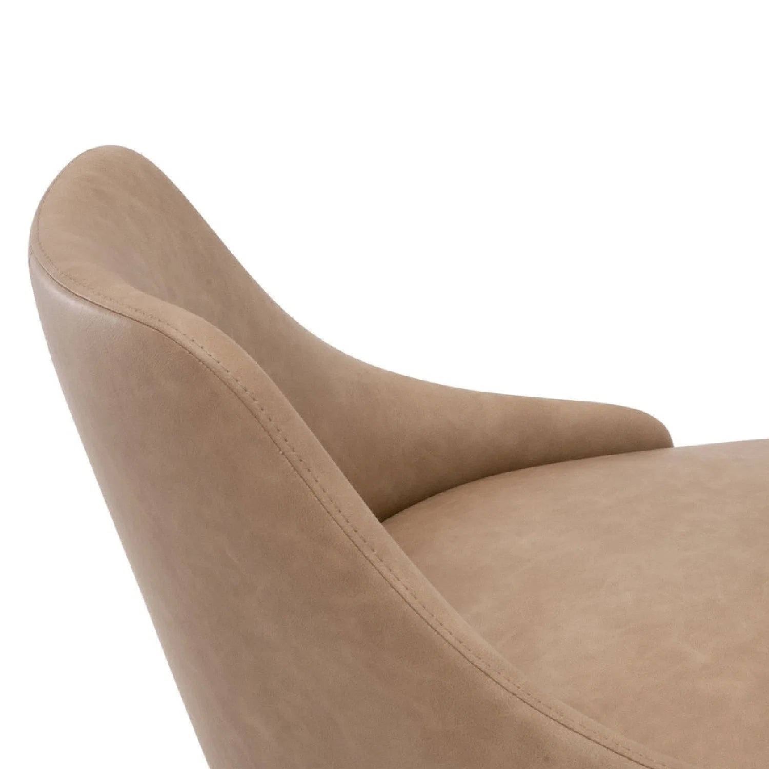 Luxury Upholstered Modern Vegan Leather Counter Stool Set European Style for Villa