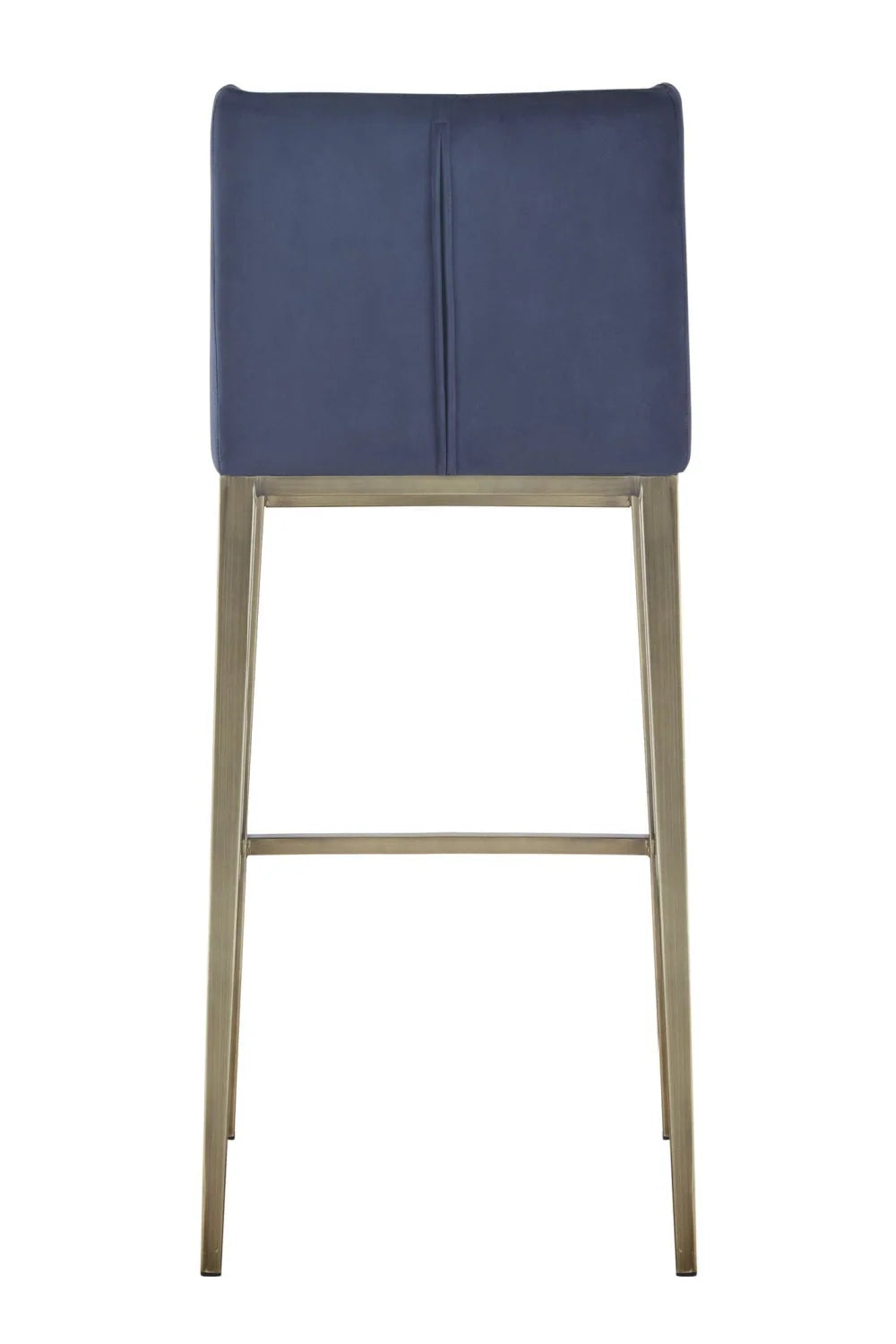 Luxury Upholstered Modern Velvet Bar Stool European Style for Villa