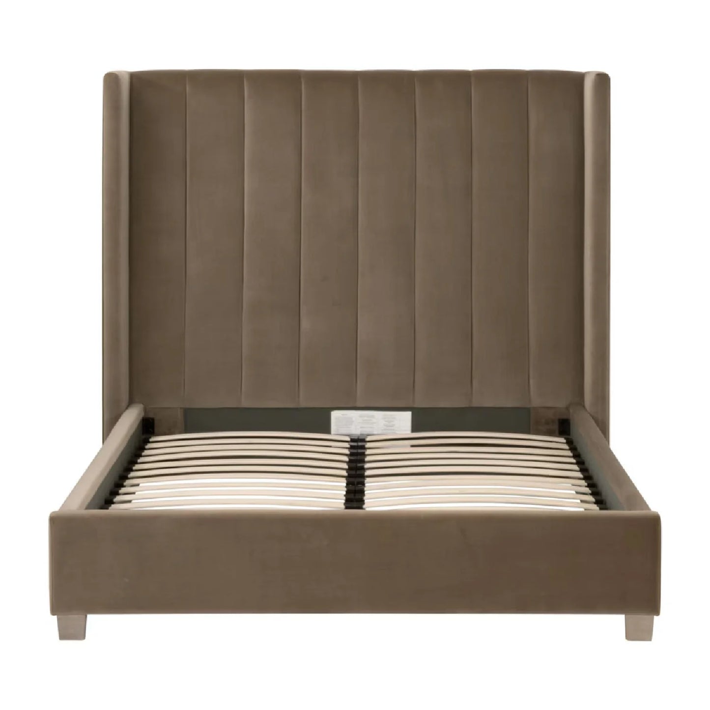 Luxury Upholstered Modern Velvet Bed European Style for Villa