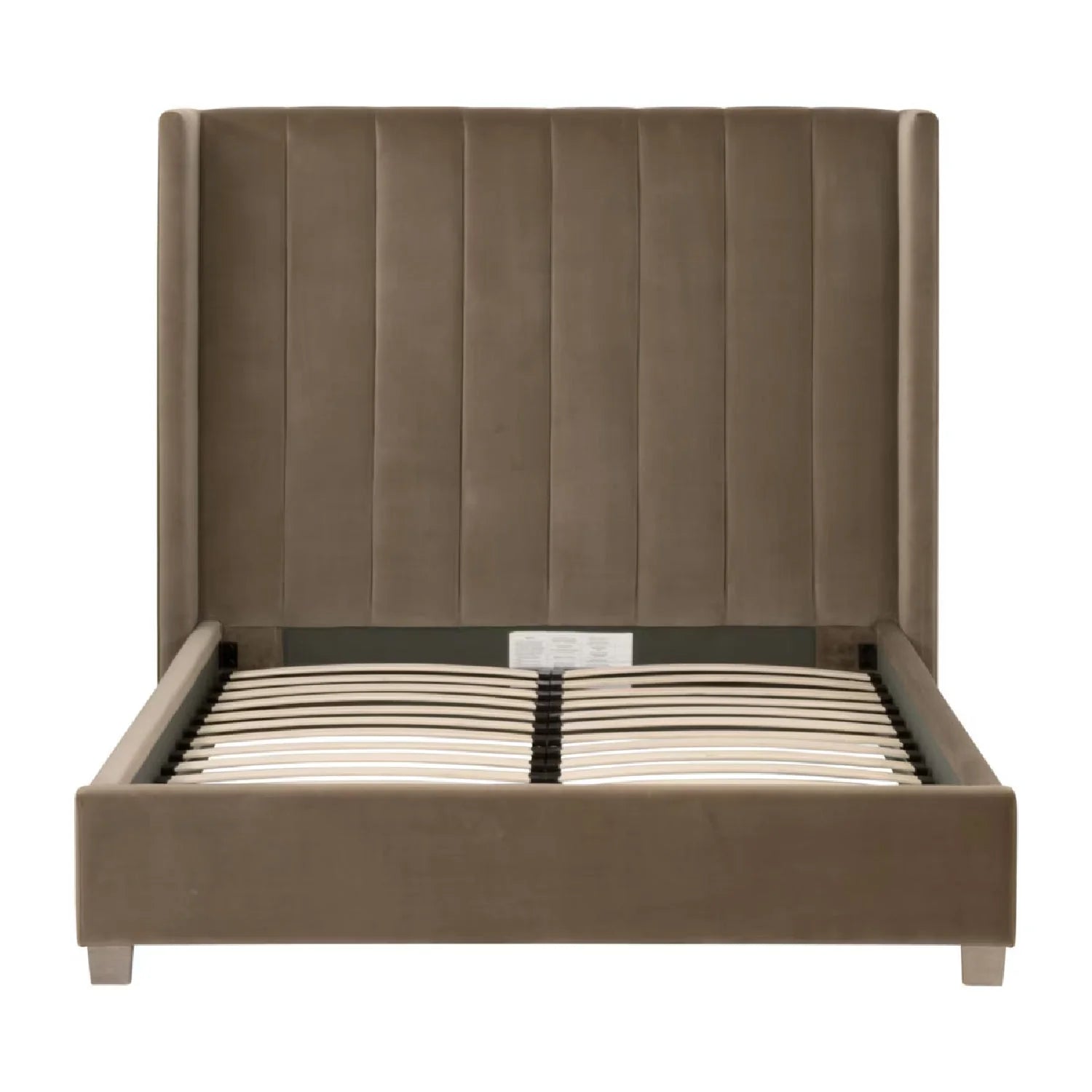 Luxury Upholstered Modern Velvet Bed European Style for Villa
