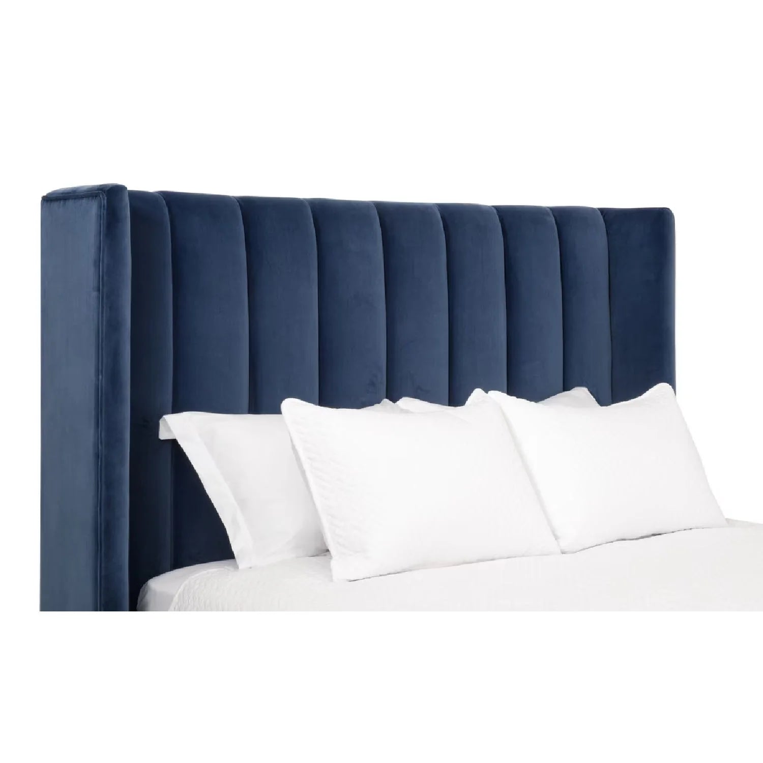Luxury Upholstered Modern Velvet Bed European Style for Villa