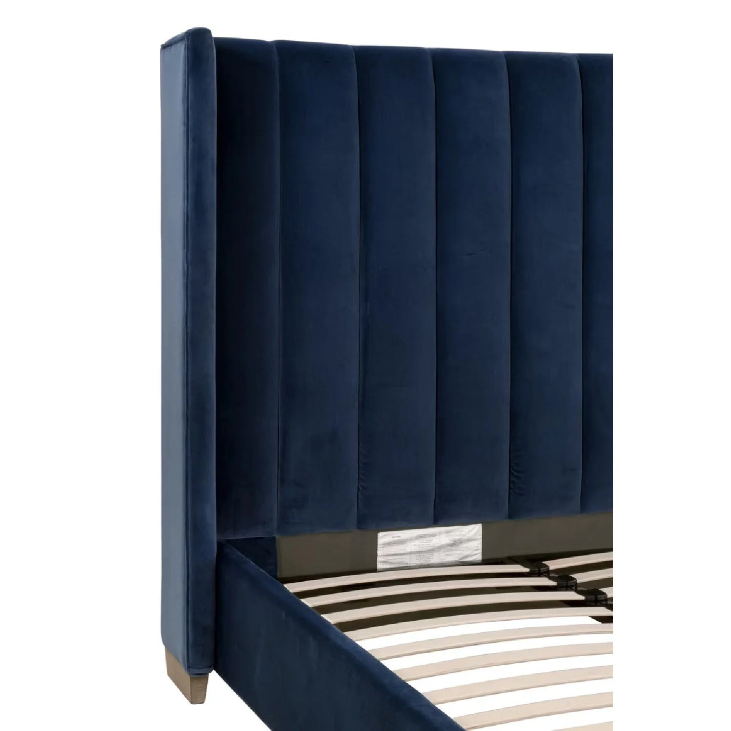 Luxury Upholstered Modern Velvet Bed European Style for Villa