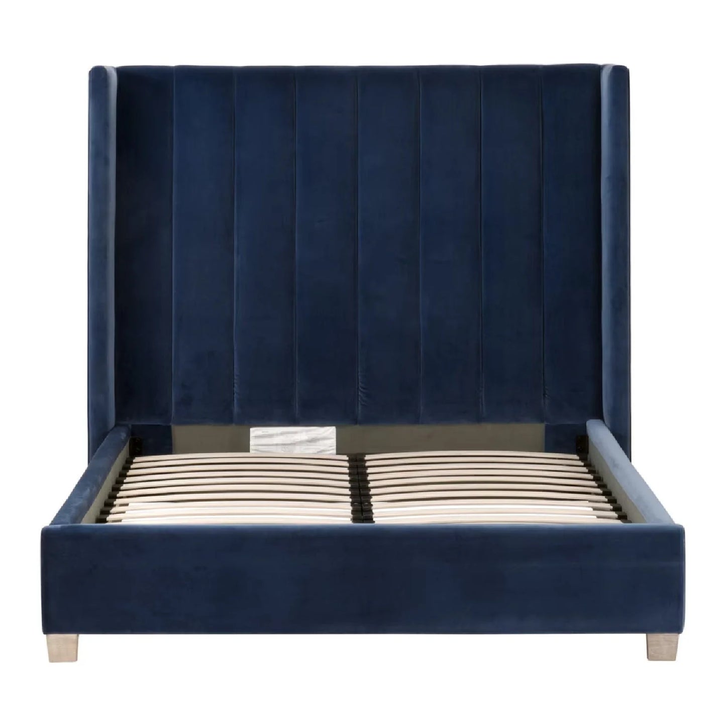 Luxury Upholstered Modern Velvet Bed European Style for Villa