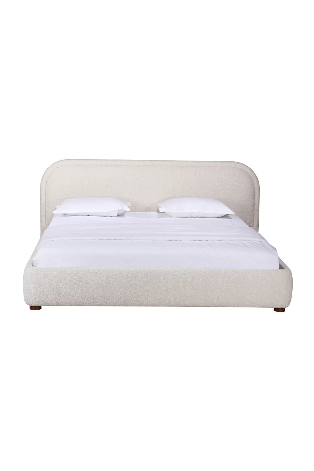 Luxury Upholstered Modern Velvet Bed European Style for Villa