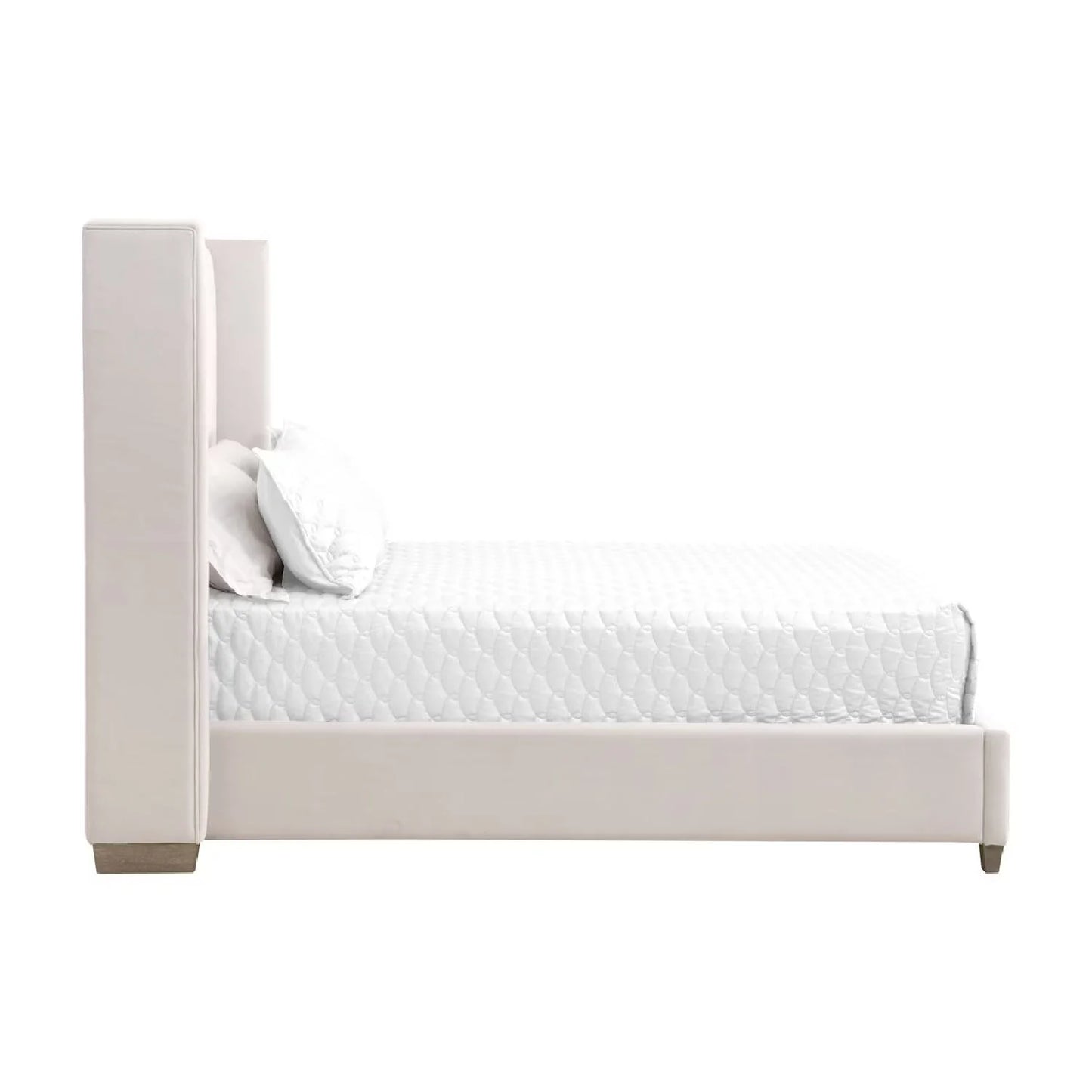 Luxury Upholstered Modern Velvet Bed European Style for Villa