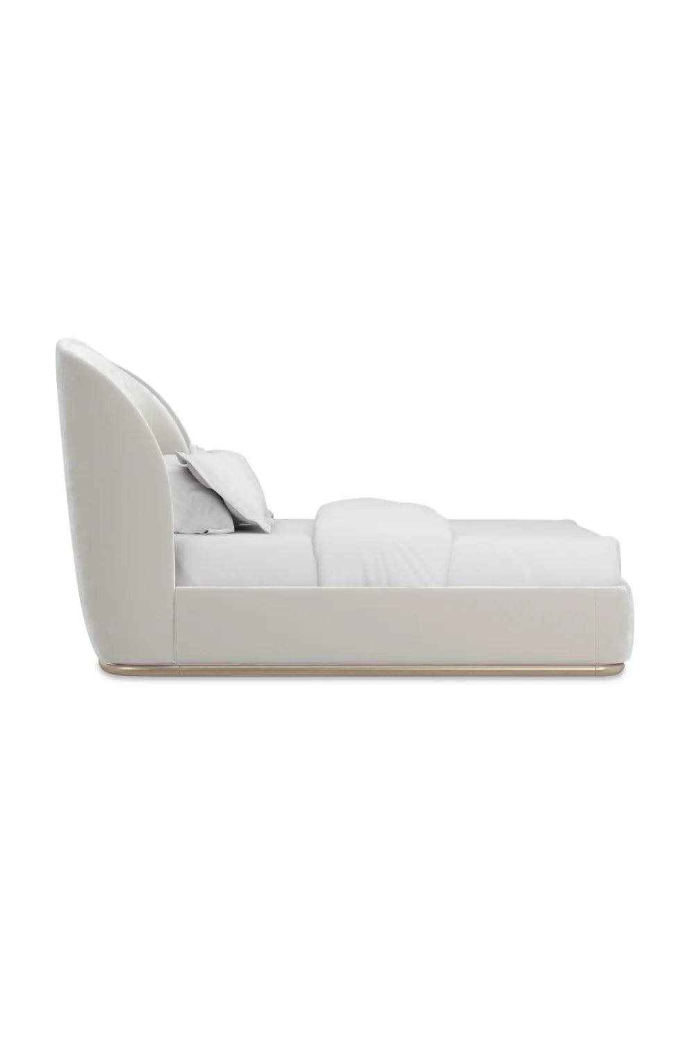 Luxury Upholstered Modern Velvet Bed European Style for Villa