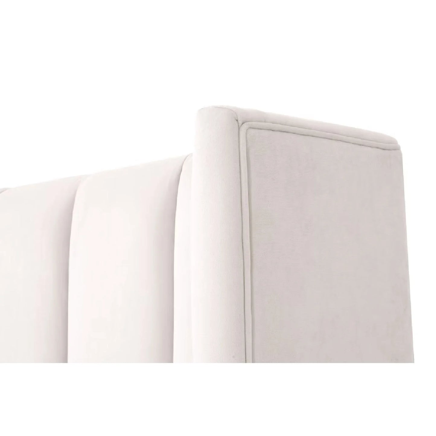 Luxury Upholstered Modern Velvet Bed European Style for Villa