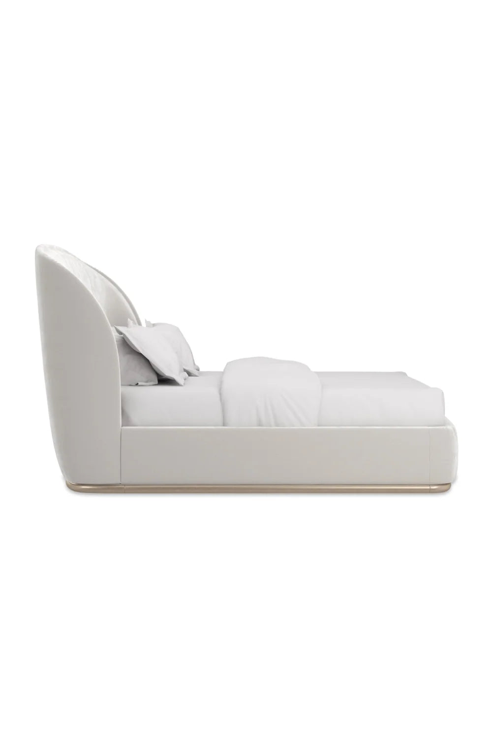 Luxury Upholstered Modern Velvet Bed European Style for Villa