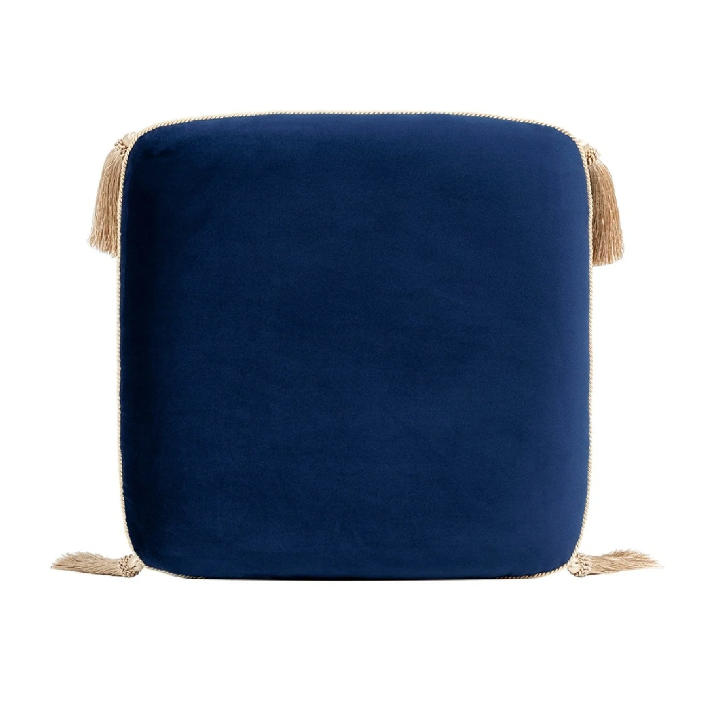 Luxury Upholstered Modern Velvet Ottoman European Style for Villa