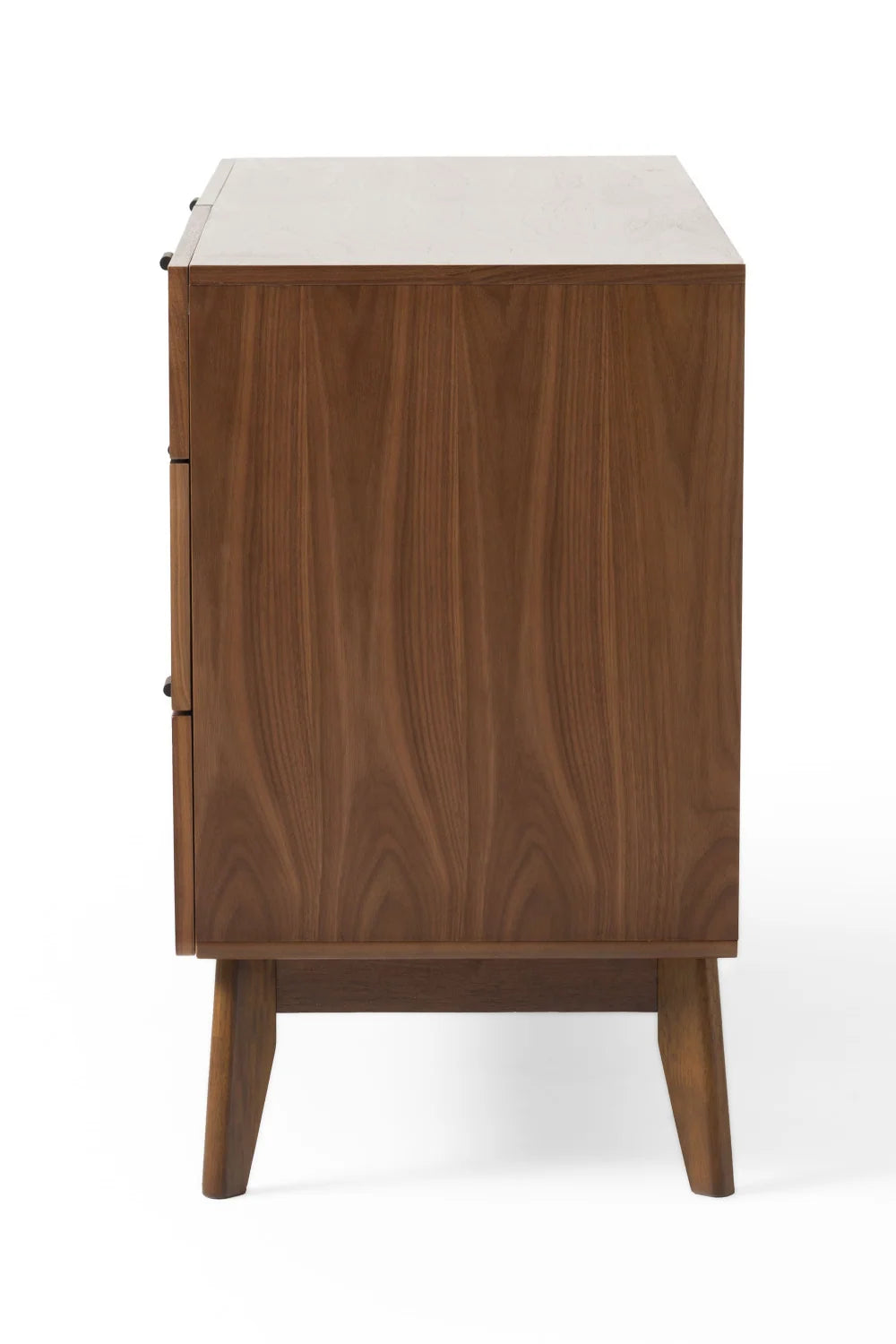 Luxury Upholstered Modern Walnut Dresser European Style for Villa