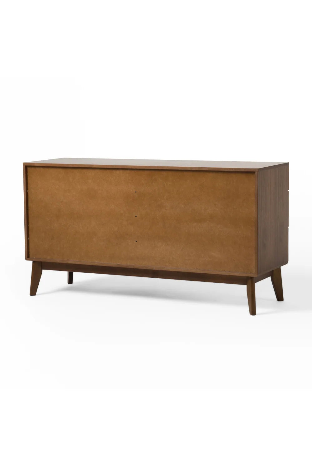 Luxury Upholstered Modern Walnut Dresser European Style for Villa
