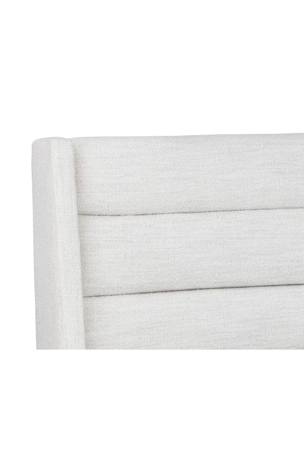 Luxury Upholstered Modern White Bed European Style for Villa
