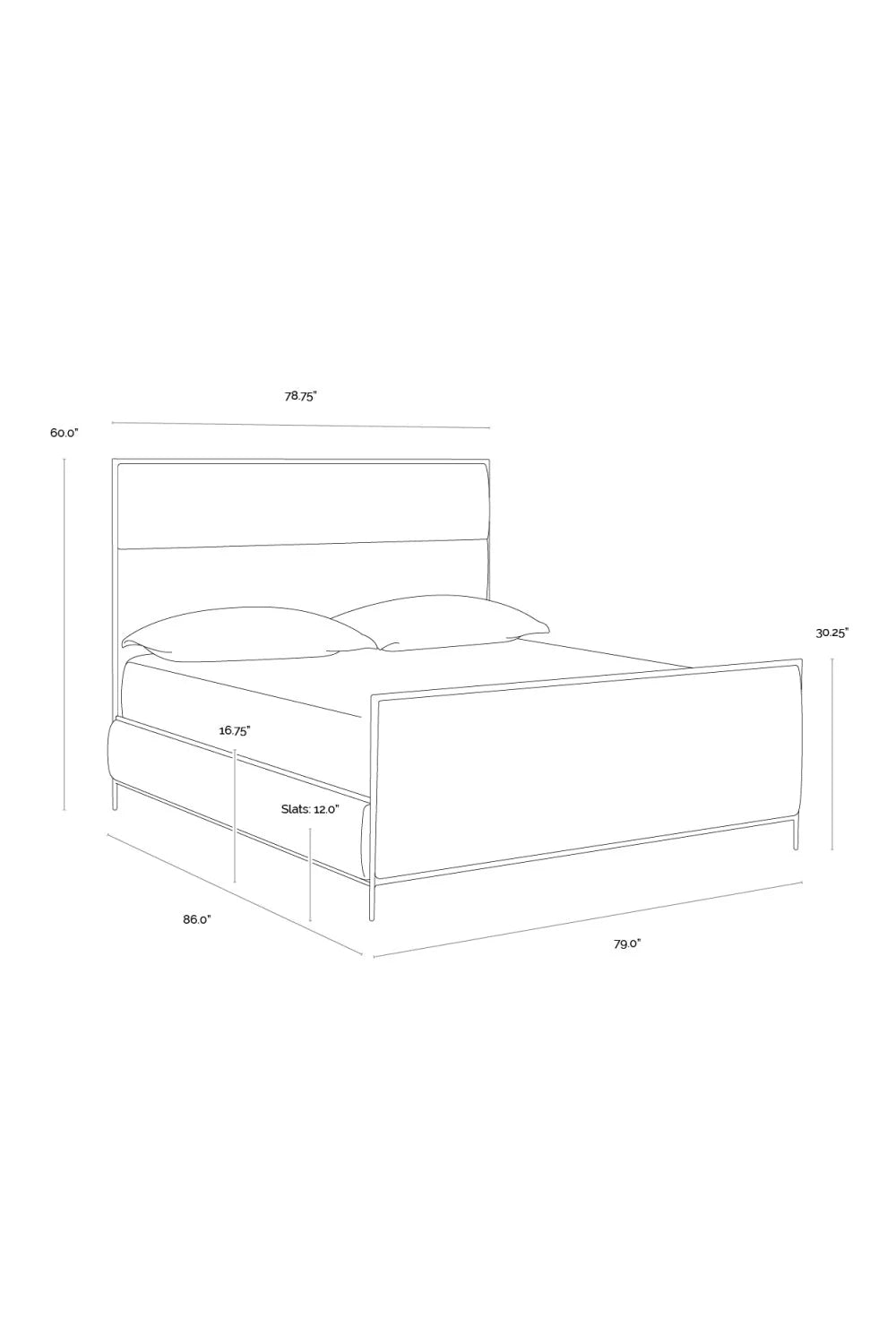 Luxury Upholstered Modern White King Bed European Style for Villa