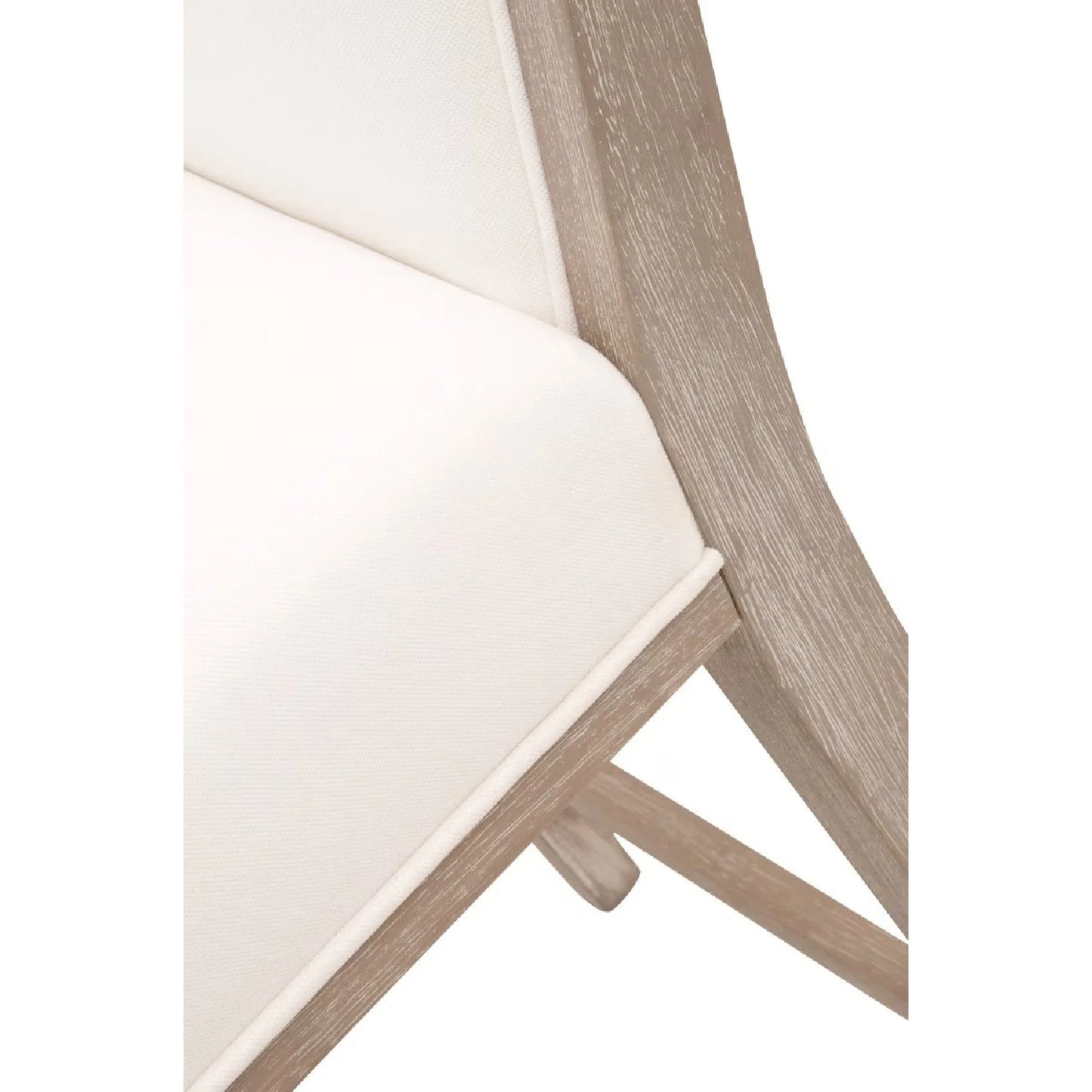 Luxury Upholstered Modern Wood Counter Stool Set European Style for Villa