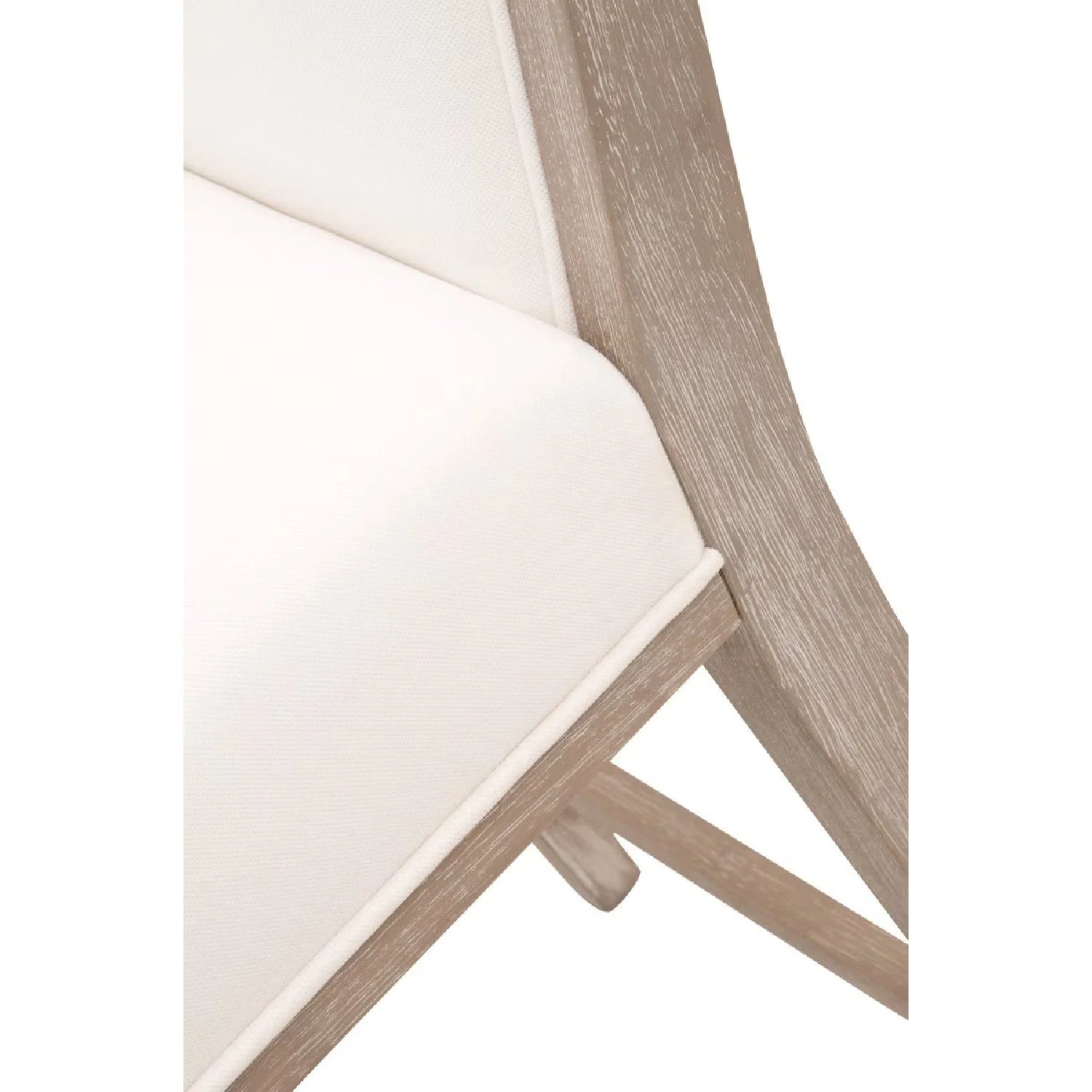 Luxury Upholstered Modern Wood Counter Stool Set European Style for Villa