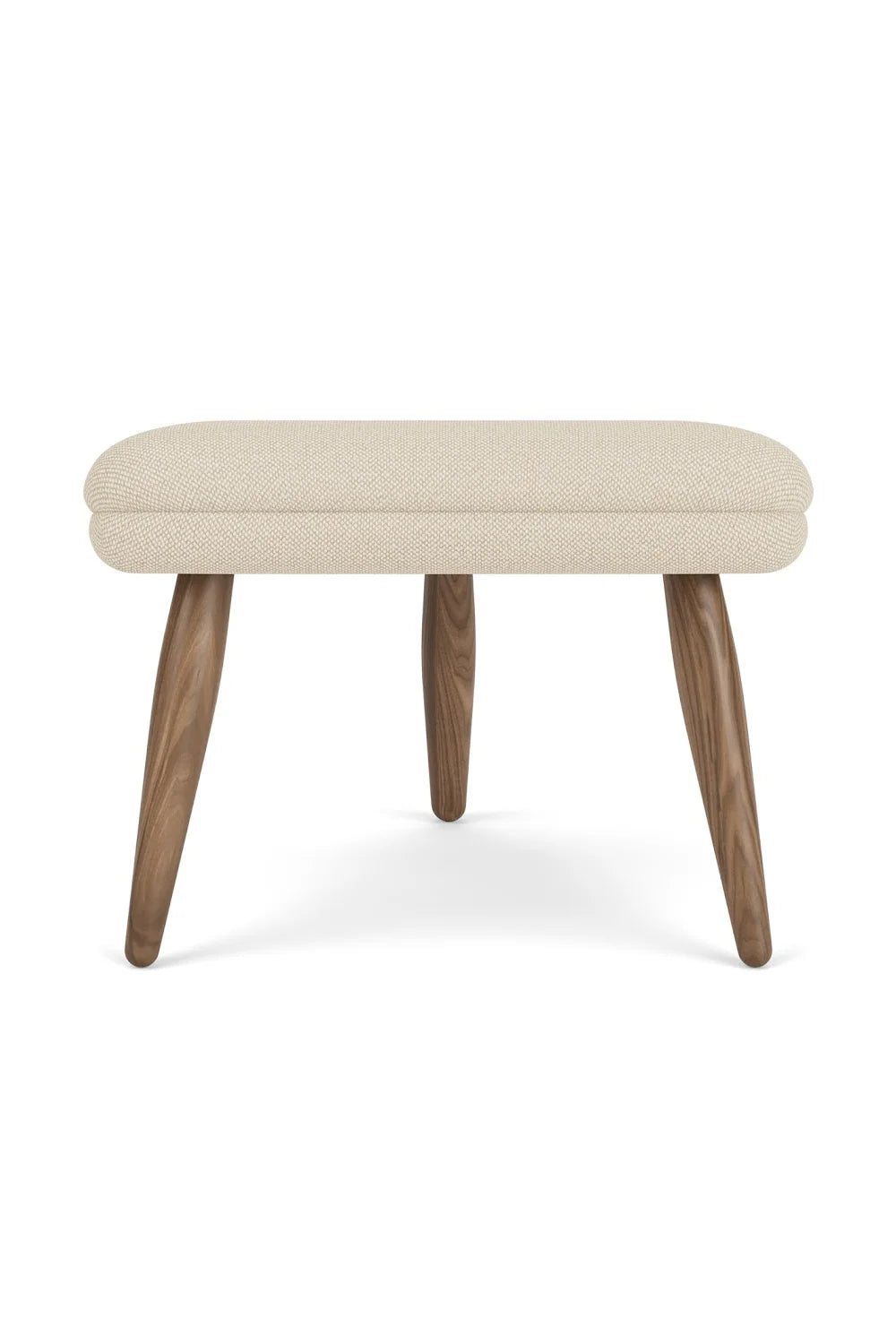 Luxury Upholstered Modern Wooden Ottoman European Style for Villa