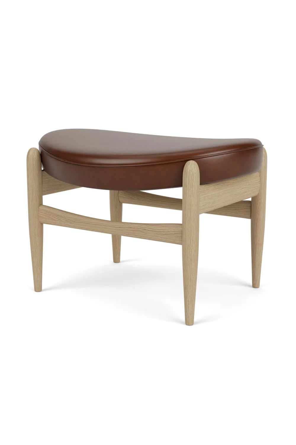 Luxury Upholstered Modern Wooden Ottoman European Style for Villa