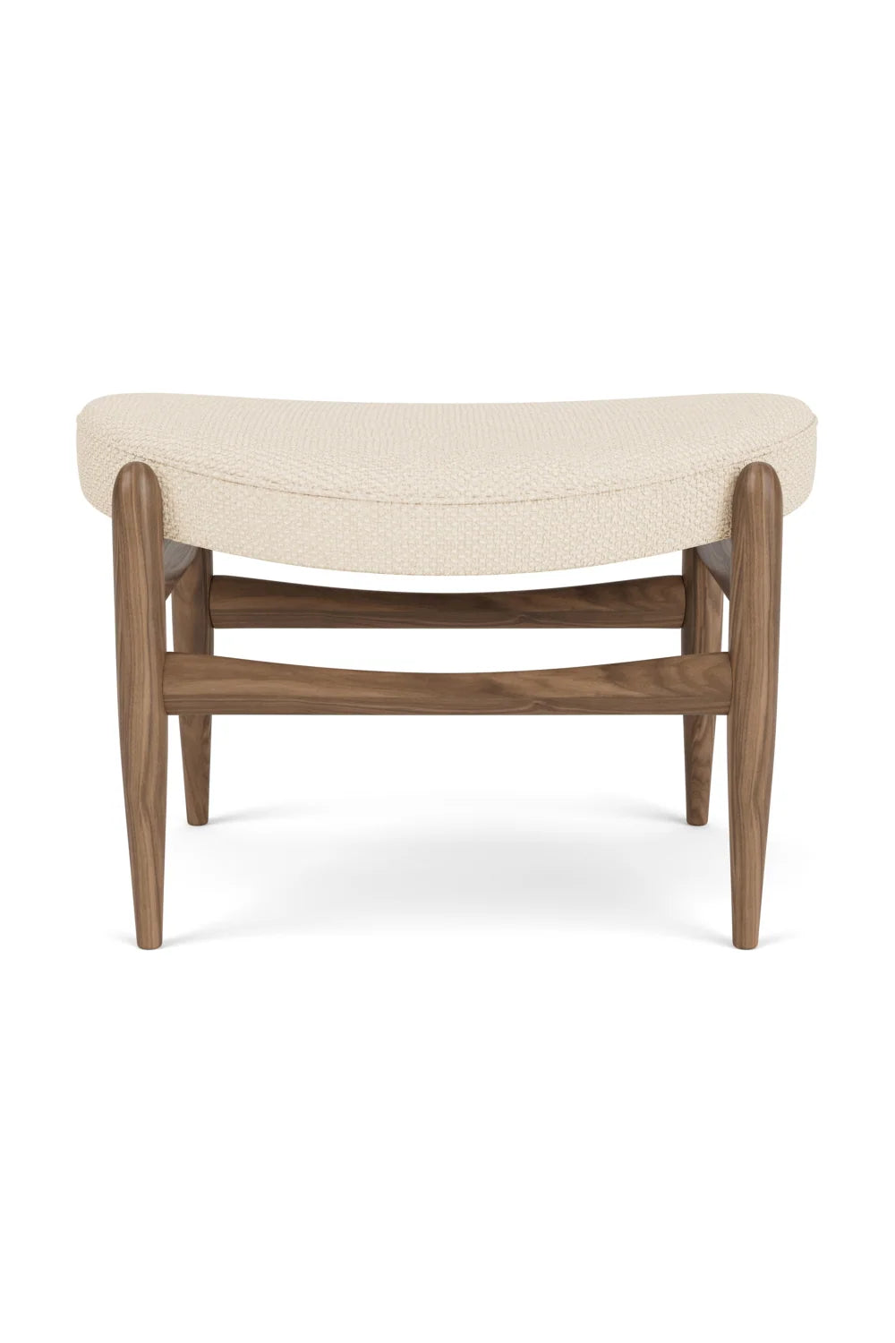Luxury Upholstered Modern Wooden Ottoman European Style for Villa
