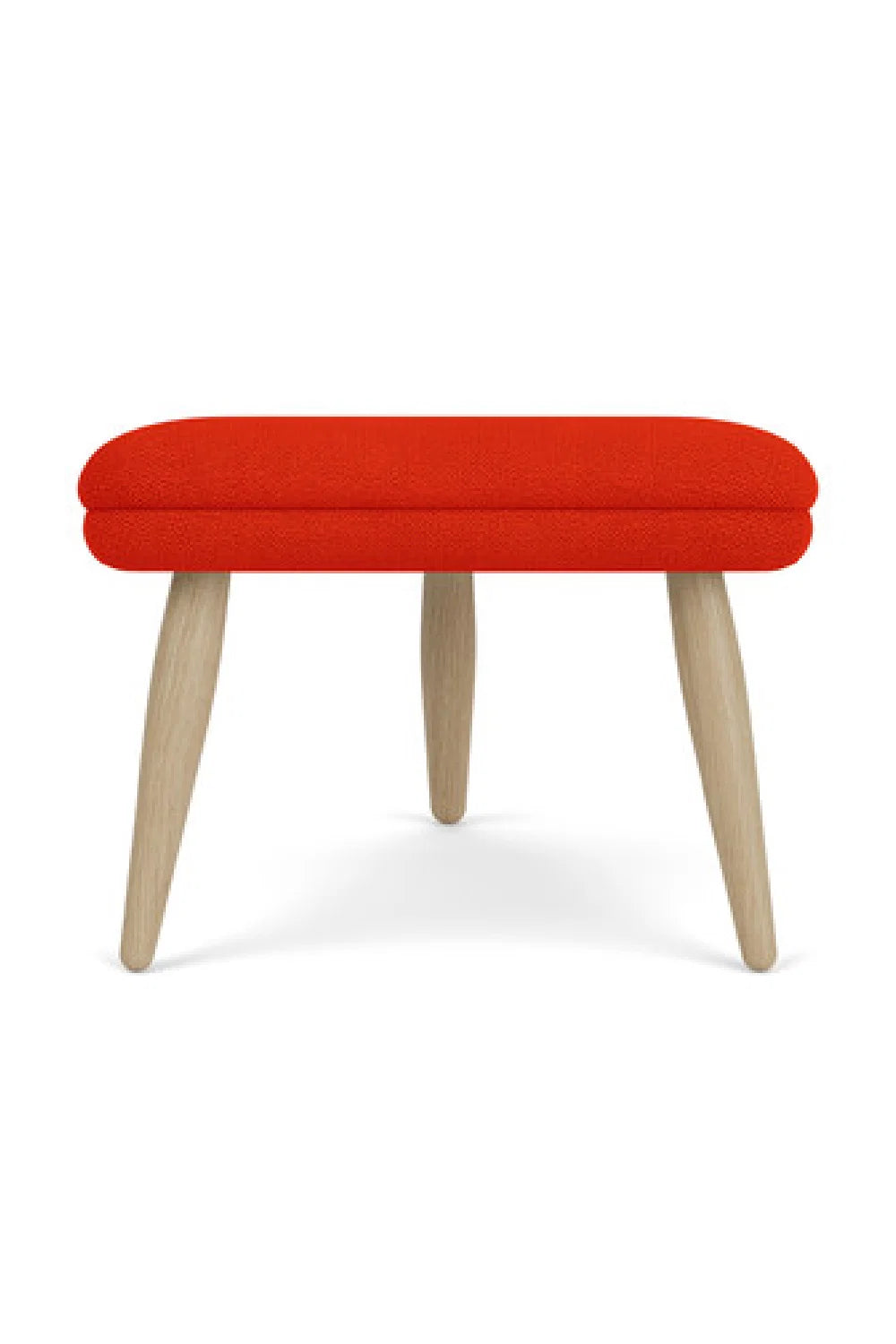 Luxury Upholstered Modern Wooden Ottoman European Style for Villa