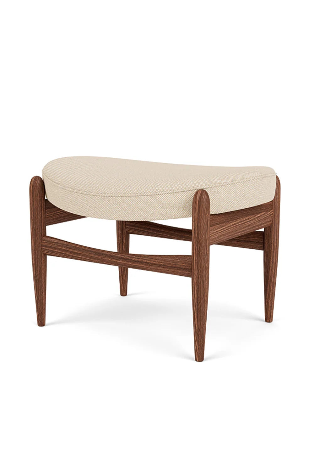 Luxury Upholstered Modern Wooden Ottoman European Style for Villa