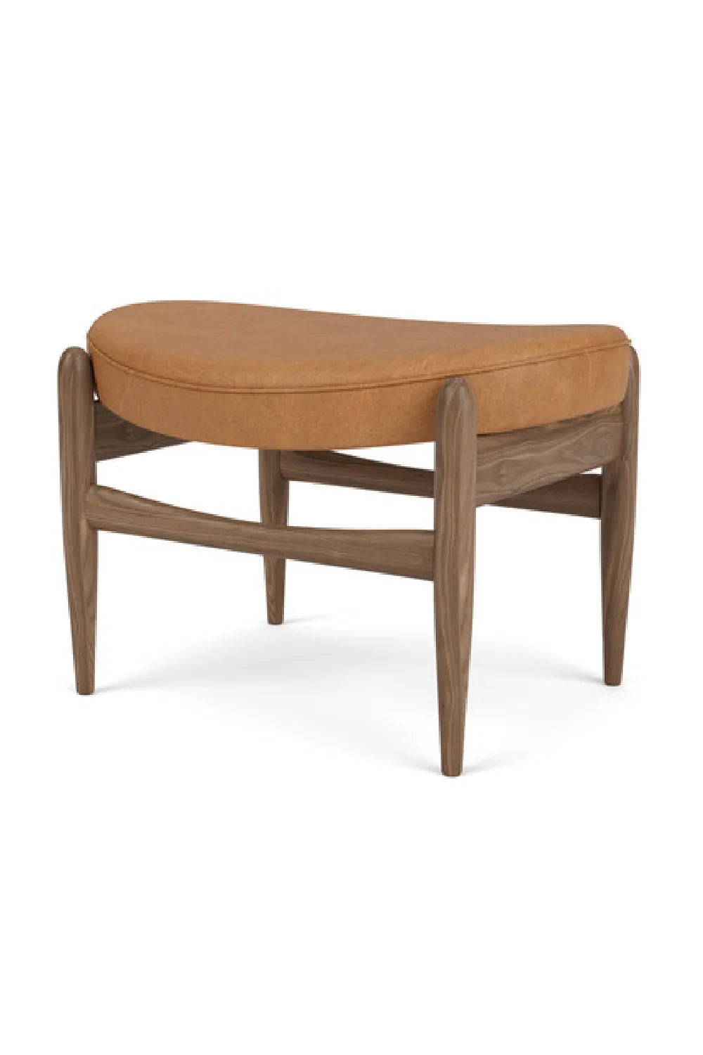 Luxury Upholstered Modern Wooden Ottoman European Style for Villa