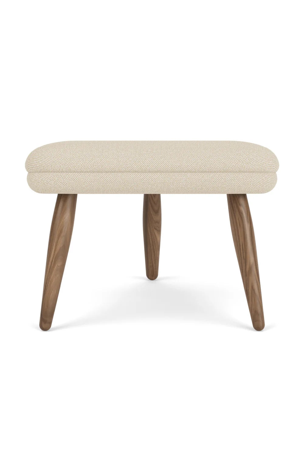 Luxury Upholstered Modern Wooden Ottoman European Style for Villa
