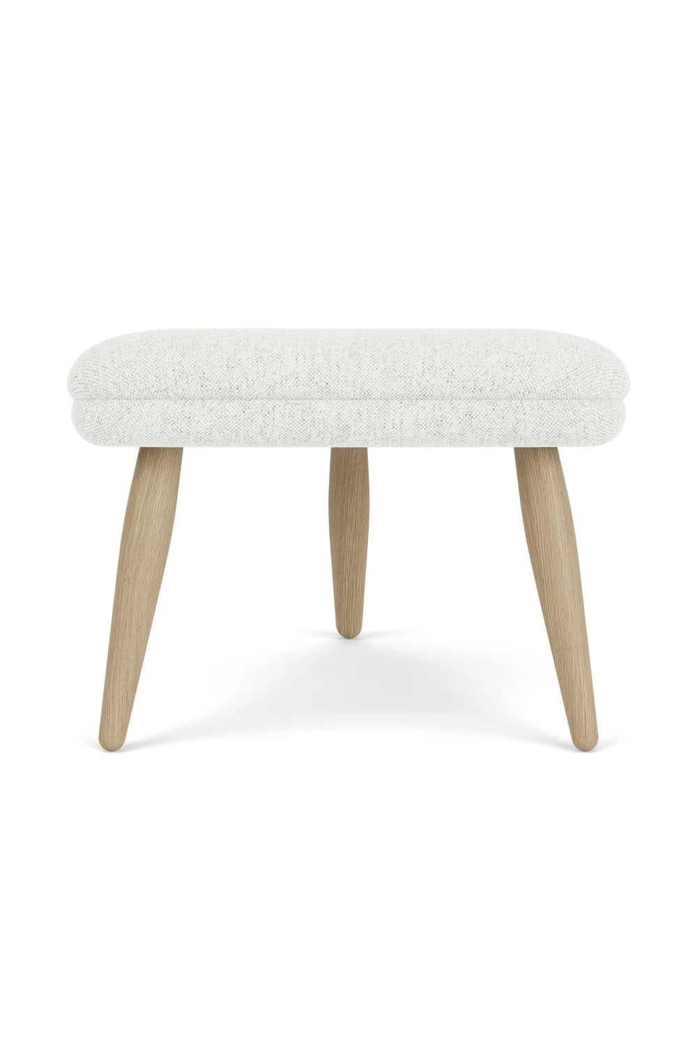 Luxury Upholstered Modern Wooden Ottoman European Style for Villa