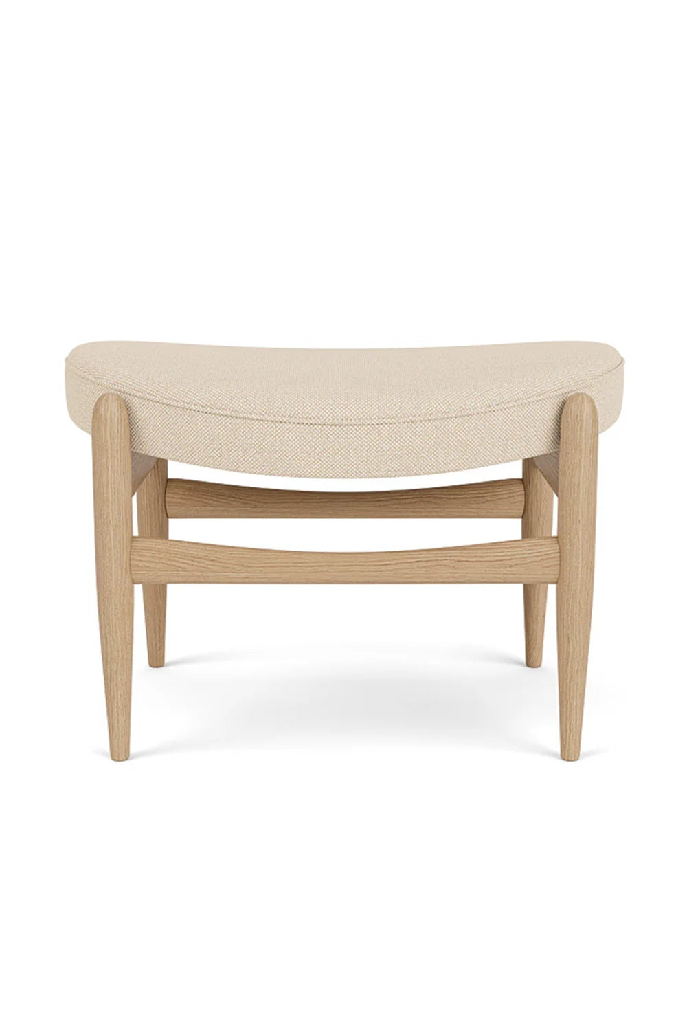 Luxury Upholstered Modern Wooden Ottoman European Style for Villa
