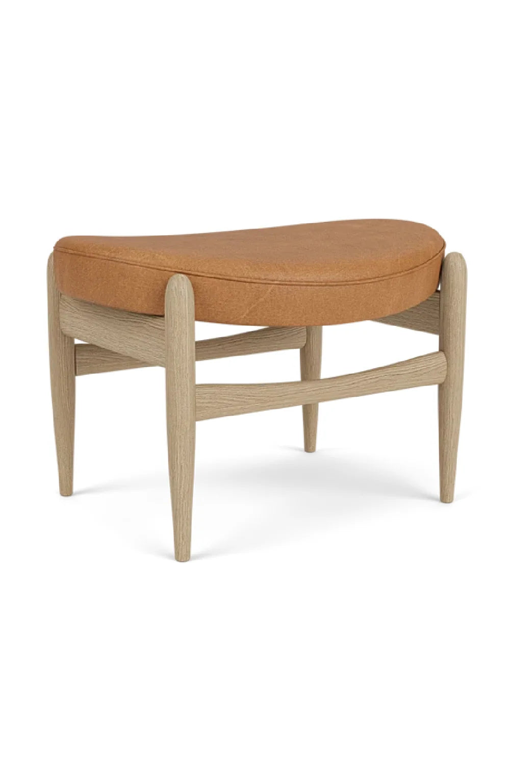 Luxury Upholstered Modern Wooden Ottoman European Style for Villa