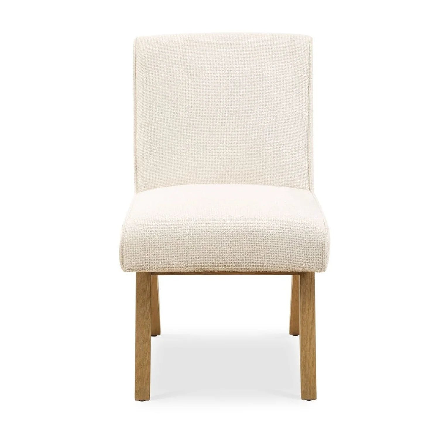 Luxury Upholstered Oak Modern Dining Chair European Style for Villa