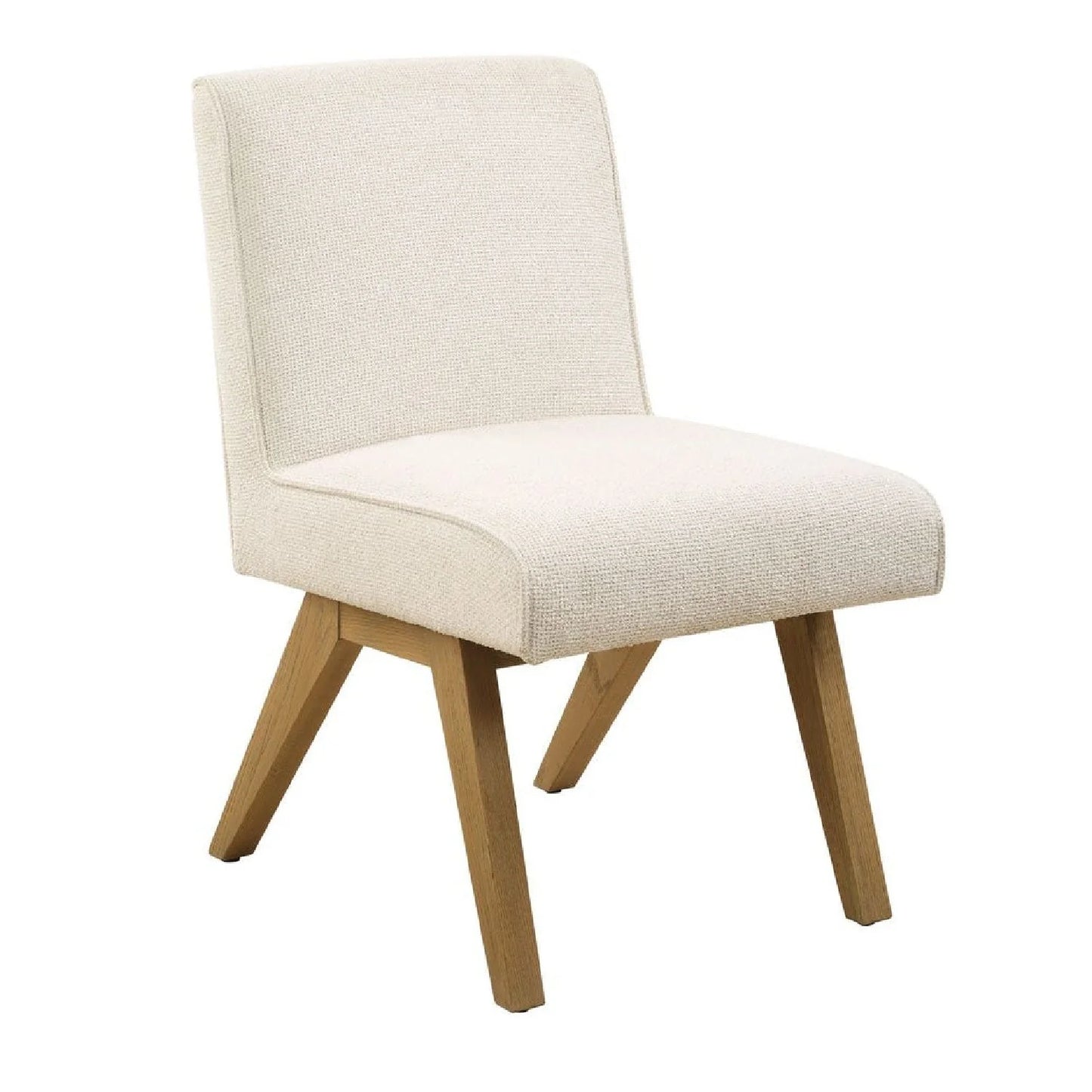 Luxury Upholstered Oak Modern Dining Chair European Style for Villa