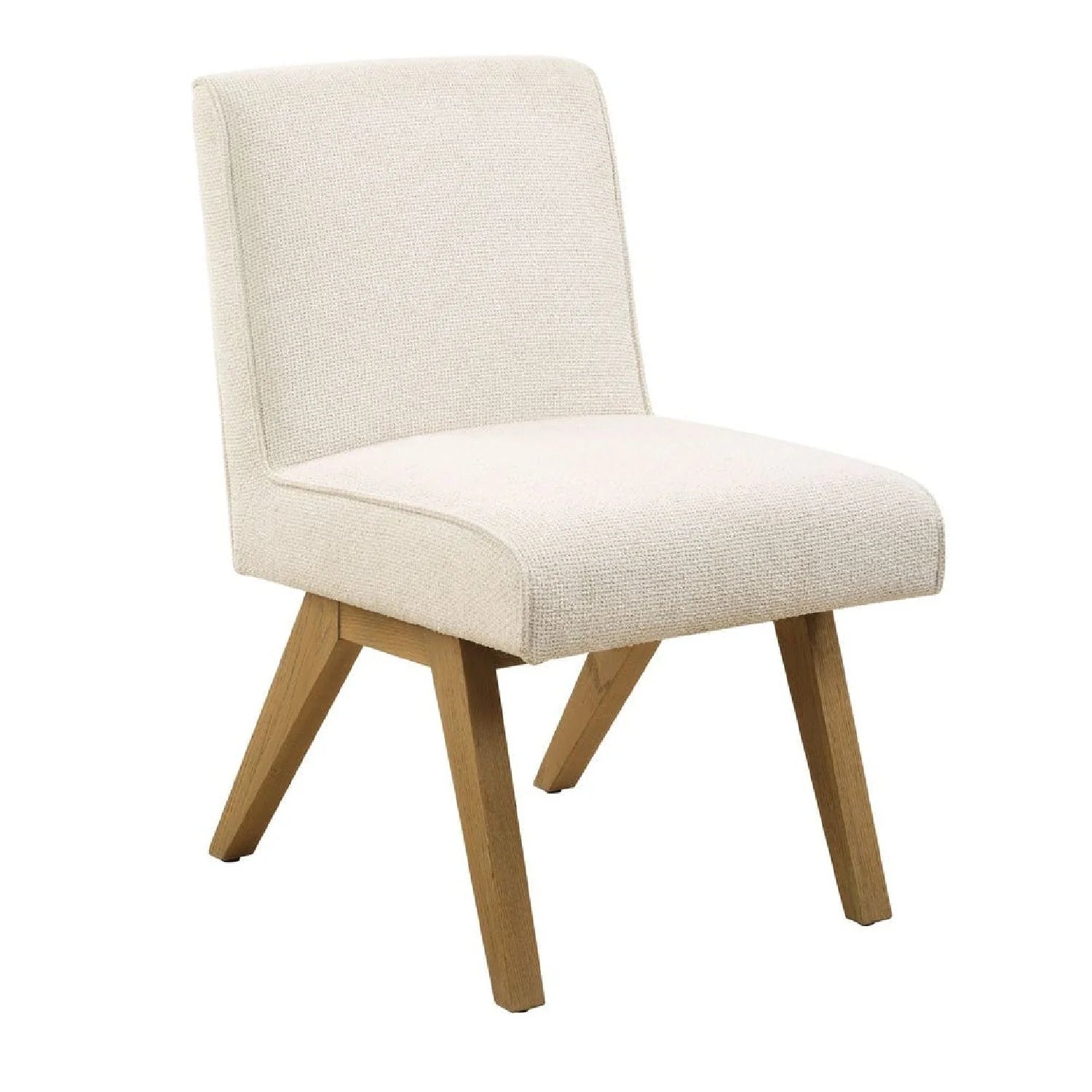 Luxury Upholstered Oak Modern Dining Chair European Style for Villa