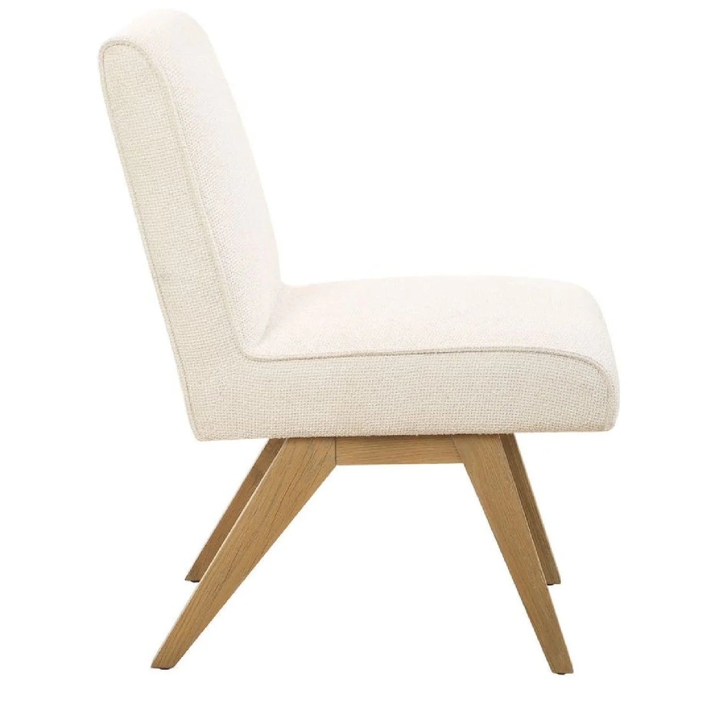 Luxury Upholstered Oak Modern Dining Chair European Style for Villa
