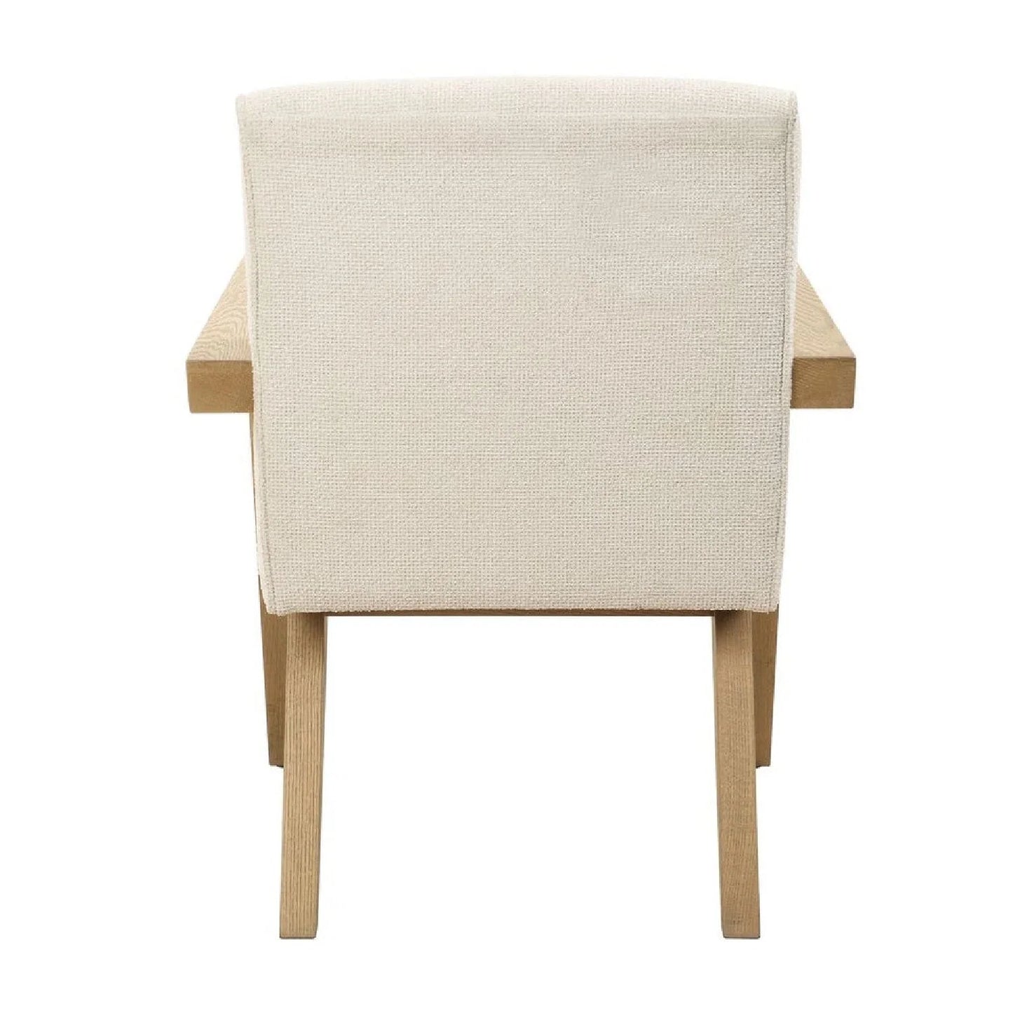 Luxury Upholstered Oak Modern Dining Chair European Style for Villa