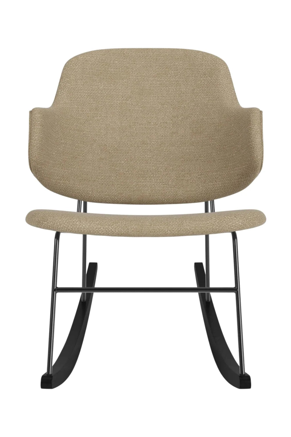 Luxury Upholstered Rocking Accent Chair European Style for Villa