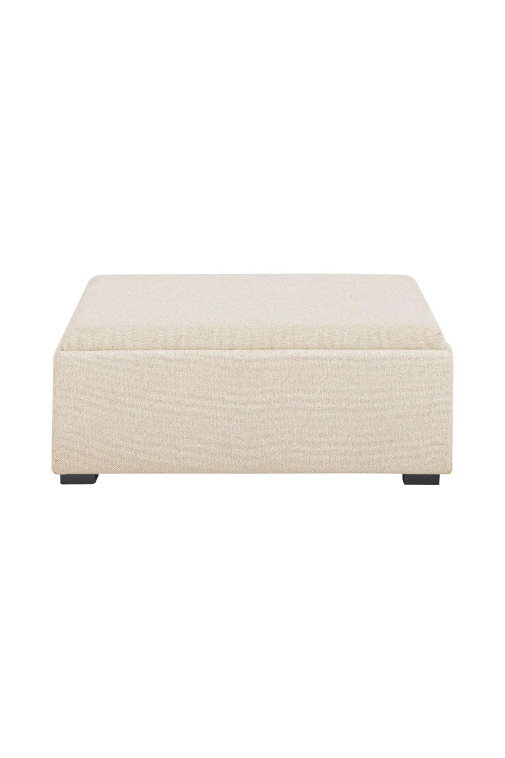 Luxury Upholstered Square Storage Ottoman European Style for Villa