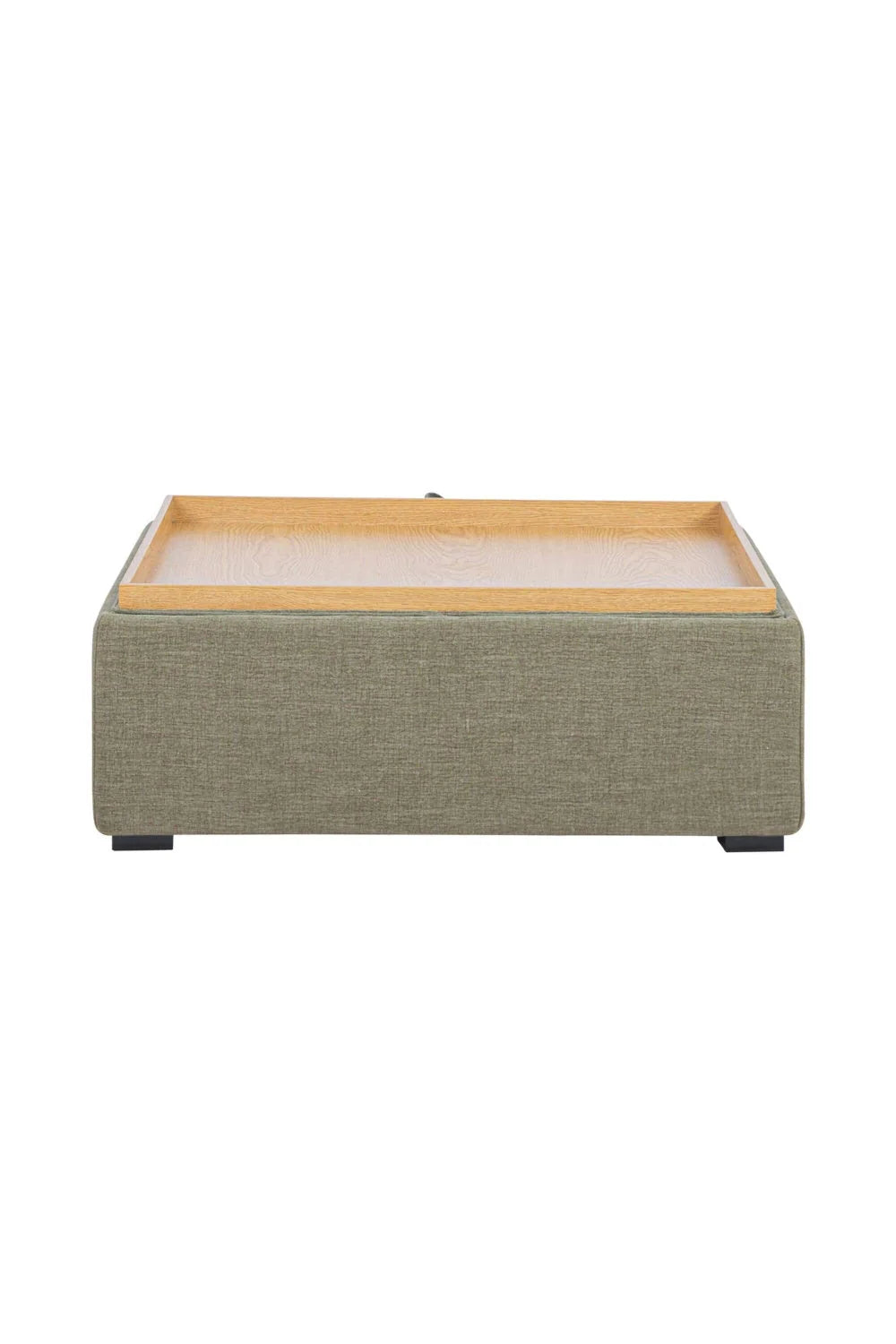 Luxury Upholstered Square Storage Ottoman European Style for Villa