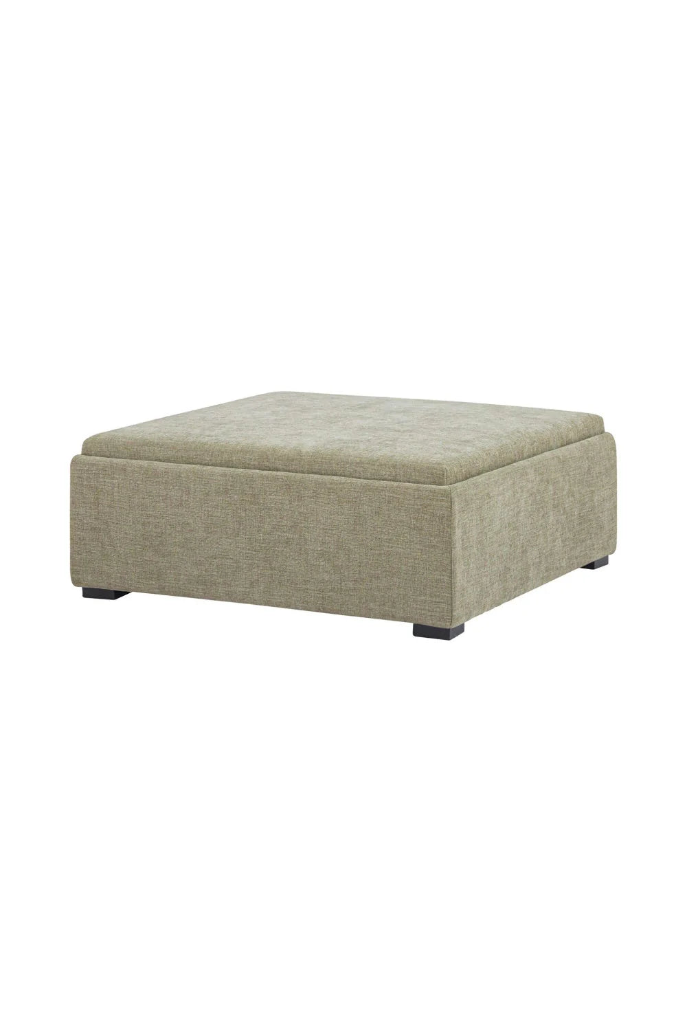 Luxury Upholstered Square Storage Ottoman European Style for Villa