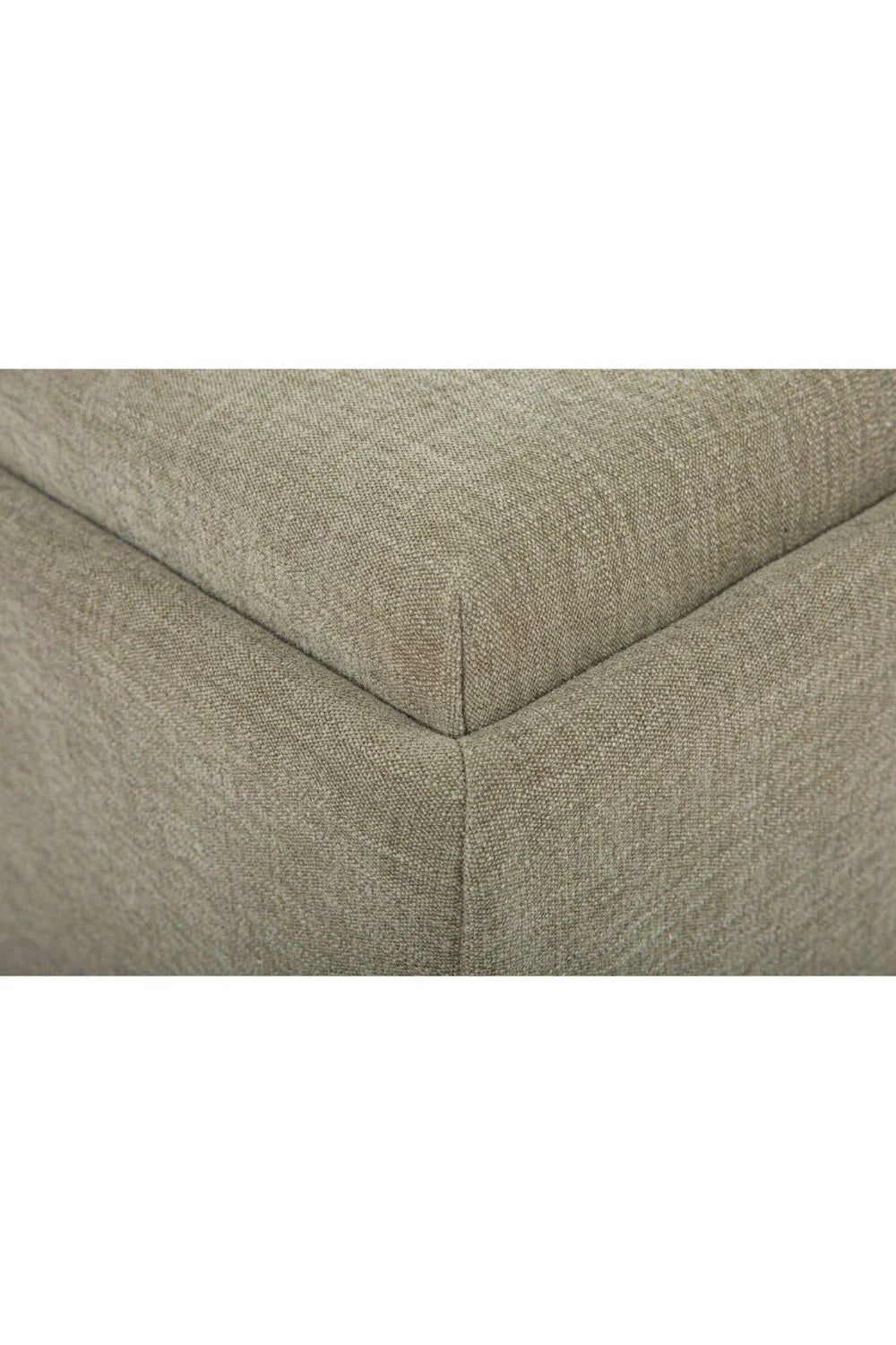 Luxury Upholstered Square Storage Ottoman European Style for Villa