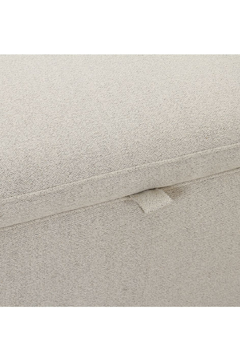 Luxury Upholstered Storage Bench European Style for Villa