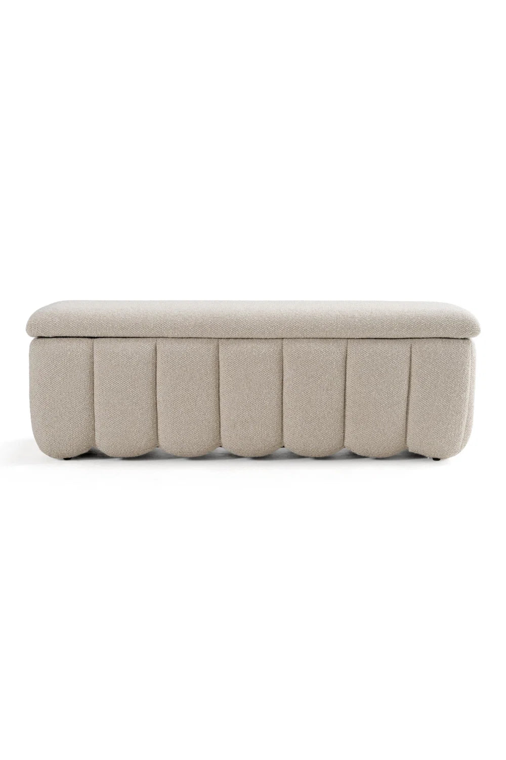 Luxury Upholstered Storage Bench European Style for Villa