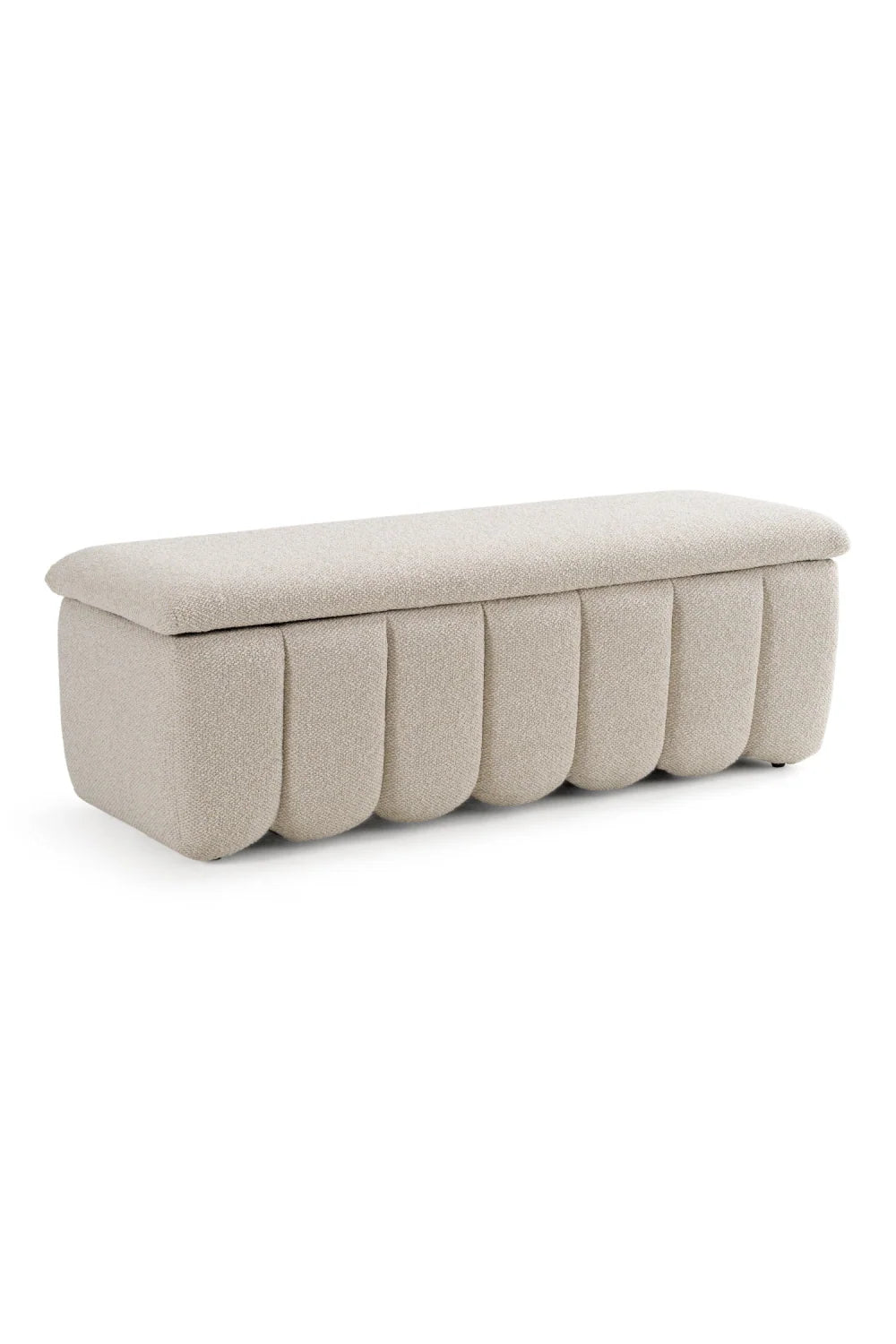 Luxury Upholstered Storage Bench European Style for Villa