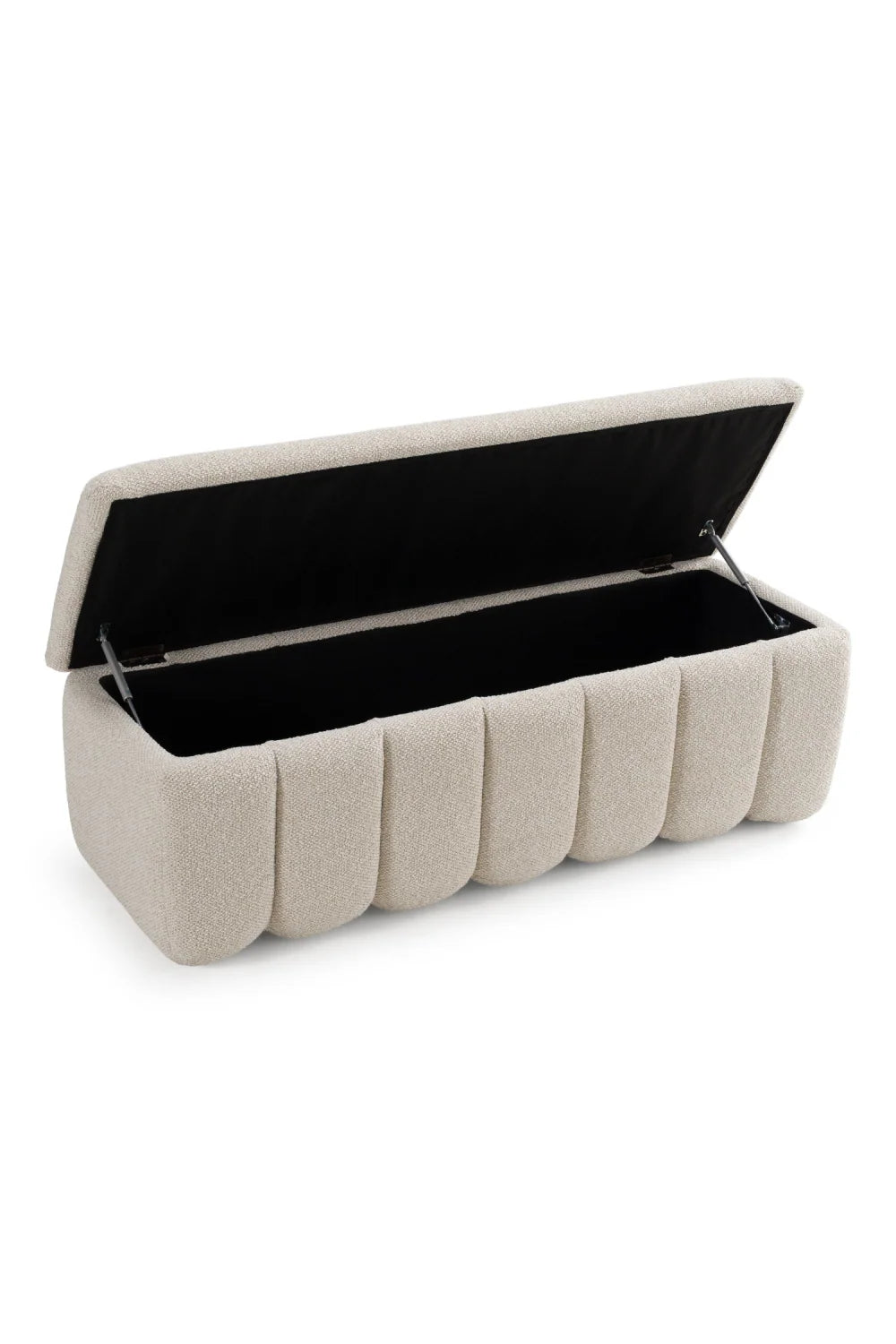 Luxury Upholstered Storage Bench European Style for Villa