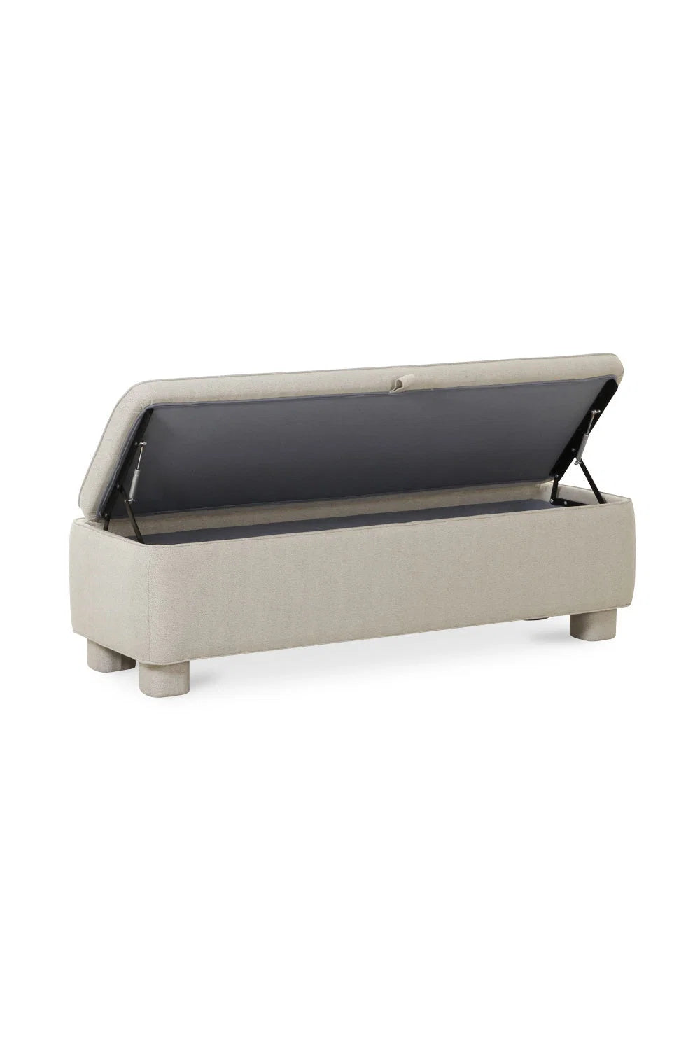 Luxury Upholstered Storage Bench European Style for Villa