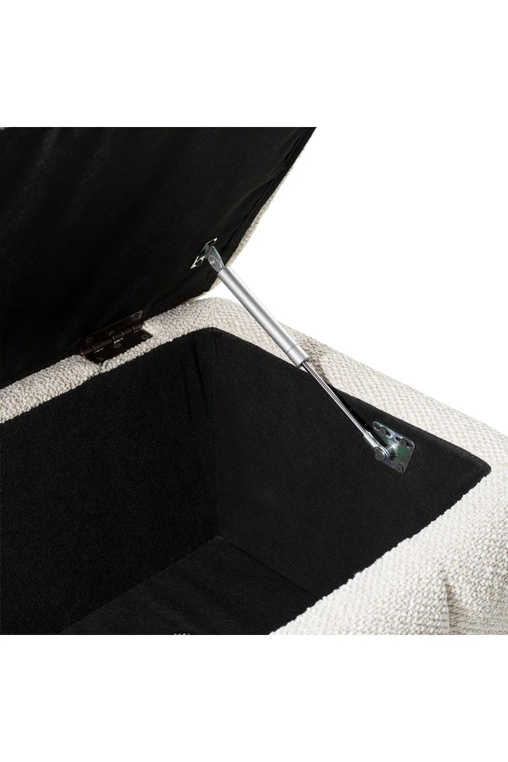 Luxury Upholstered Storage Bench European Style for Villa